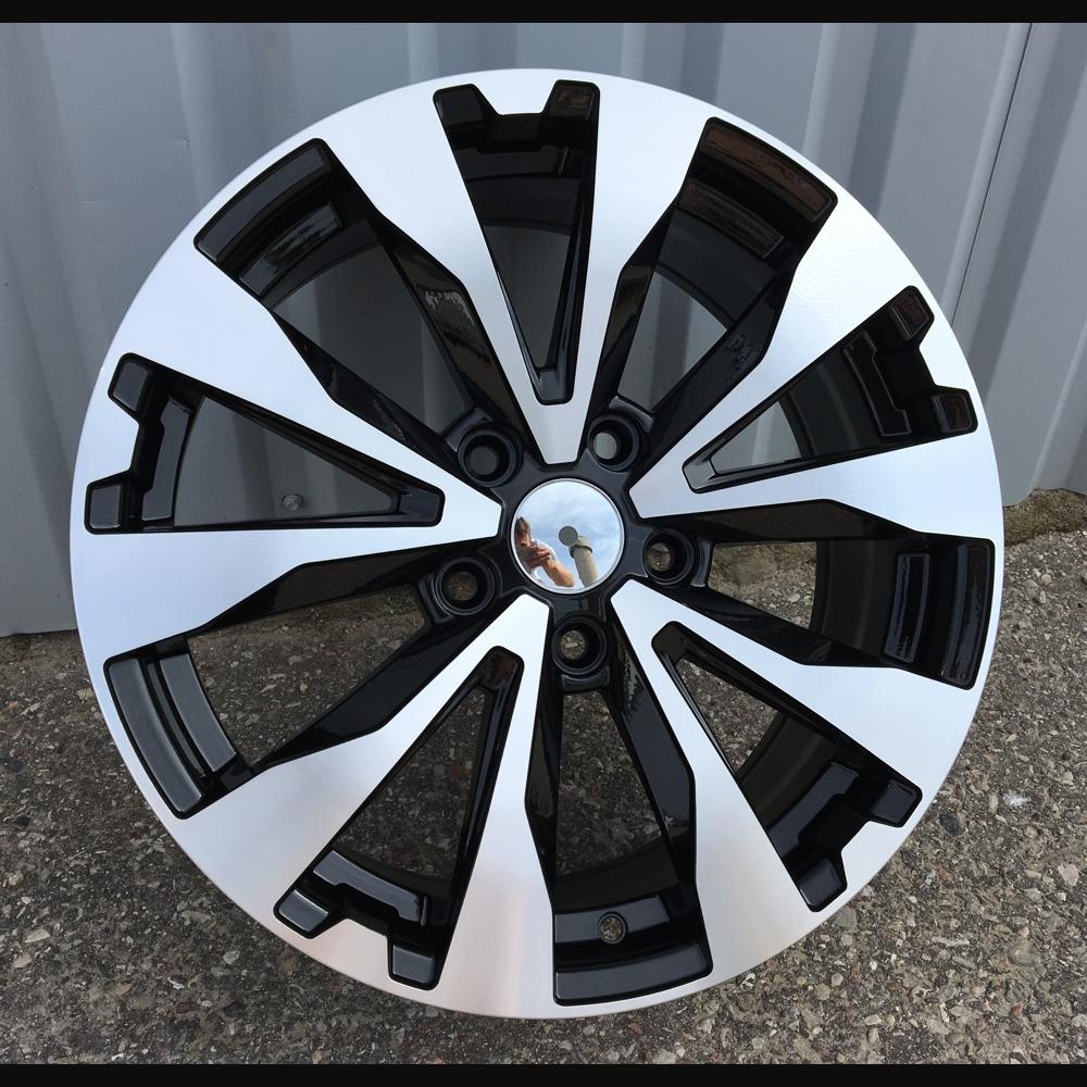 Wheel R18x7J  5X114.3  ET  48  56.1  FE117  Black Polished (MB)  For SUBAR  (Z6)