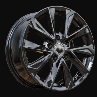 Llanta R16x6.5J  5X114.3  ET  45  60.1  FE177  (BK5463)  Black (BL)  For TOYOT  (R)