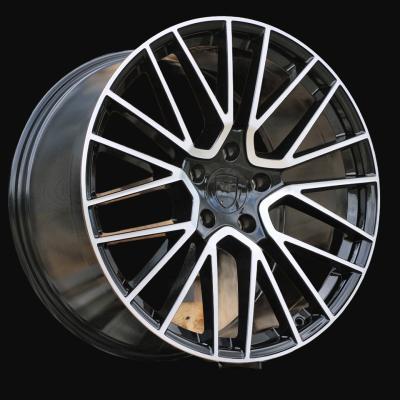 Felge R21x9.5J  5X130  ET  46  71.6  FE179  (HP704F)  Black Polished (MB)  For PORCH  (Z3)  (HYBRID FORGED Rear+Front)