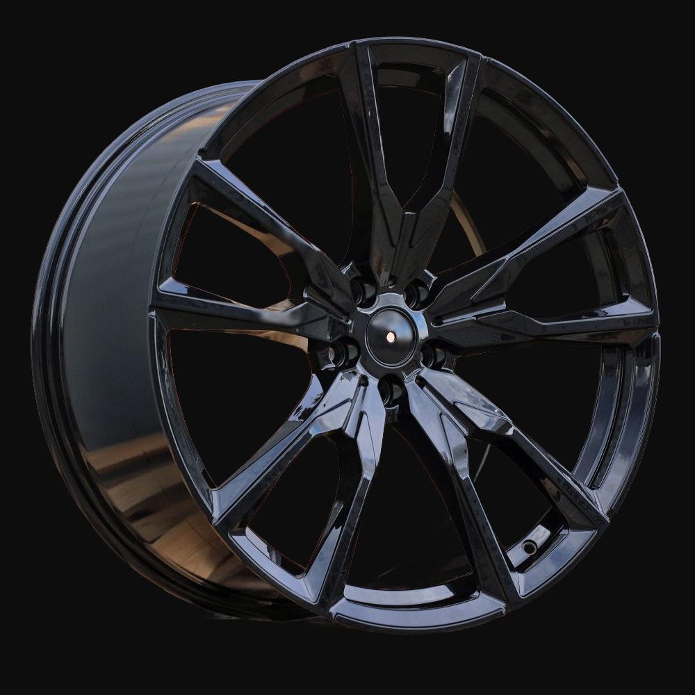 Llanta R22x9.5J  5X112  ET  32  66.6  FE221  Black (BL)  For BMW  (Z5)  (New X7 Rear+Front)
