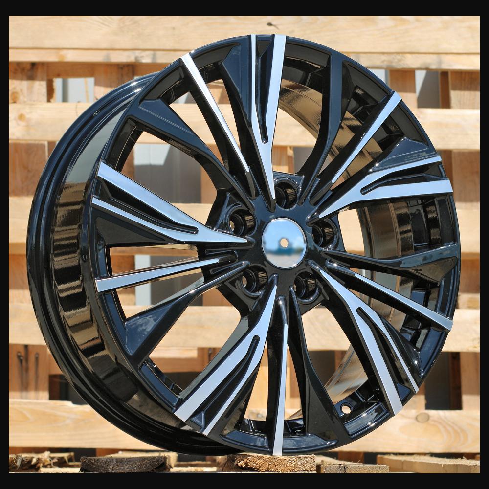 Wheel R17x7J  5X114.3  ET  35  66.1  FE224  (QC1550)  Black Polished (MB)  For NISS  (Z5)  (JUKE New Model)
