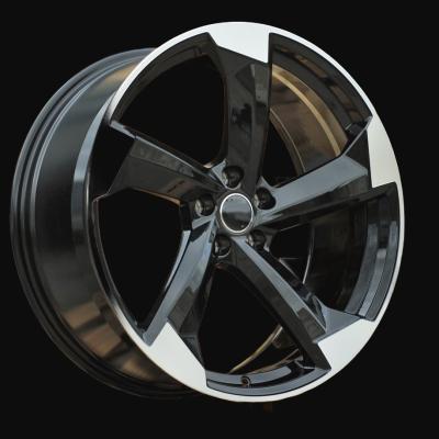 Felge R17x7.5J  5X112  ET  40  66.5  H3388F  Black Polished (MB)  For AUD  (M)  (HYBRID FORGED)