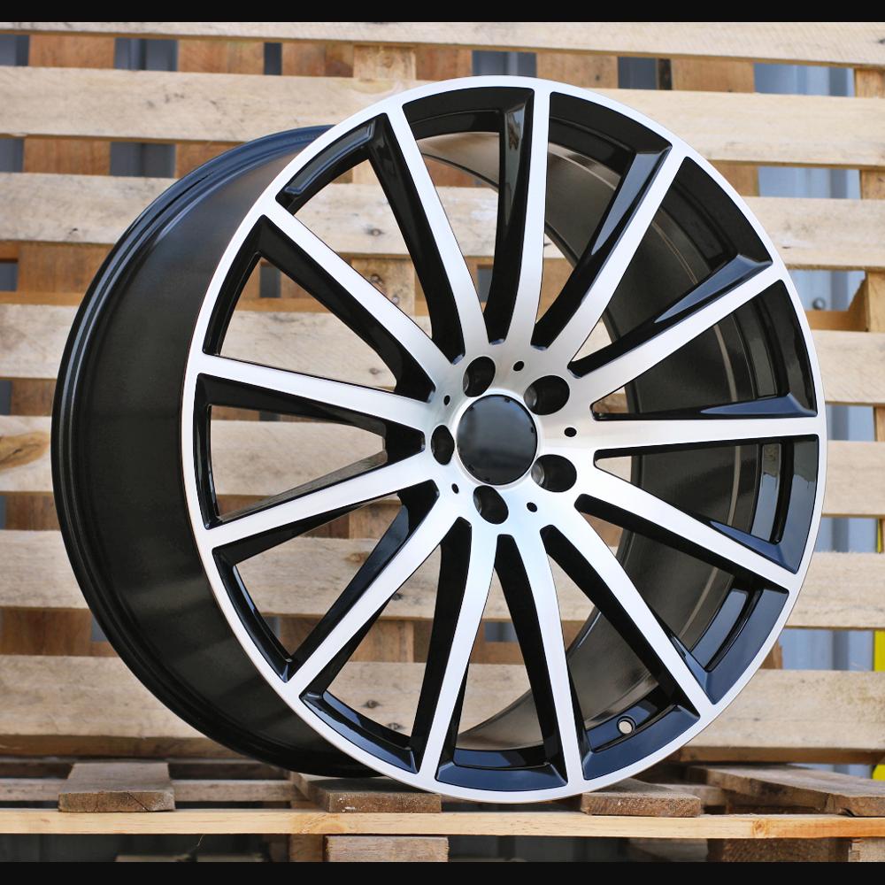 Wheel R21x11J  5X112  ET  42  66.6  H3524F  Black Polished (MB)  For MER  (Z3)  (HYBRID FORGED Rear+Front)
