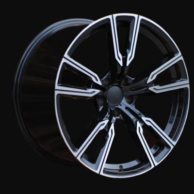 Felge R22x9.5J  5X112  ET  37  66.6  H5033  (3S1112)  Black Polished (MB)  For BMW  (P)  (HYBRID FORGED  Front+Rear)