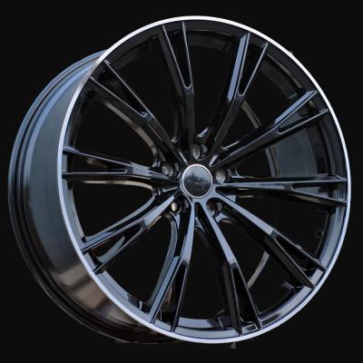 Felge R20x9J  5X112  ET  30  66.5  H5060  Black+Polished Lip (BLPL)  For AUD  (P1)  (ABT Style)