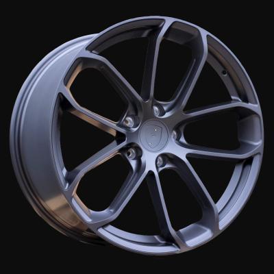 Felge R21x11J  5X130  ET  58  71.6  H5084  (YF5593)  Gun Metal Half Matt (GMHM)  For PORCH  (K7+Z6)  (HYBRID FORGED)