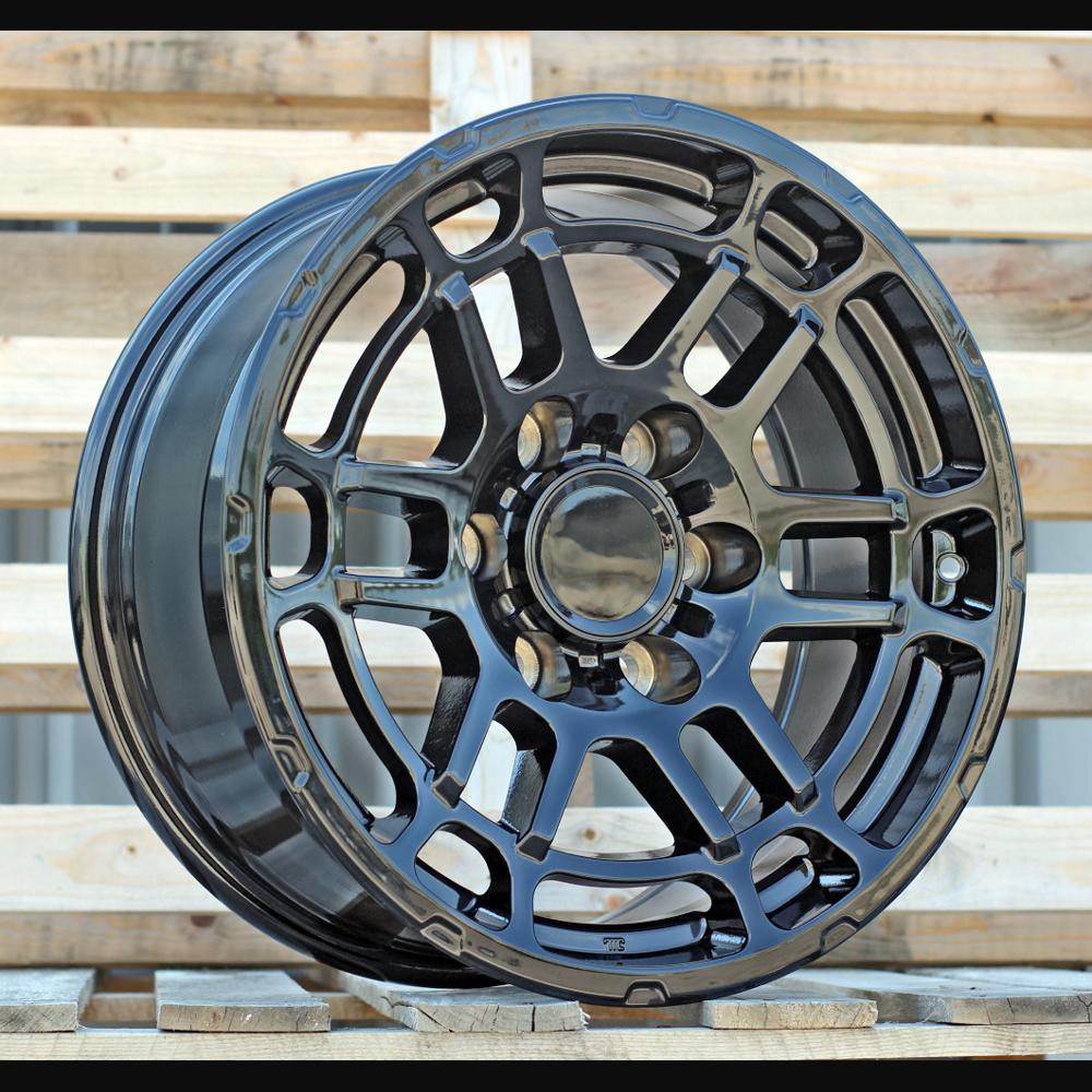 Wheel R17x8J  6X139.7  ET  5  106.1  H883F  Black (BL)  For TOYOT  (K7)  (HYBRID FORGED)