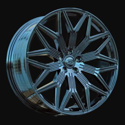 Jante R23x10J  5X120  ET  38  72.6  HF2175  Gloss Black (GB)  For LAND  (Z5)  (HYBRID FORGED)