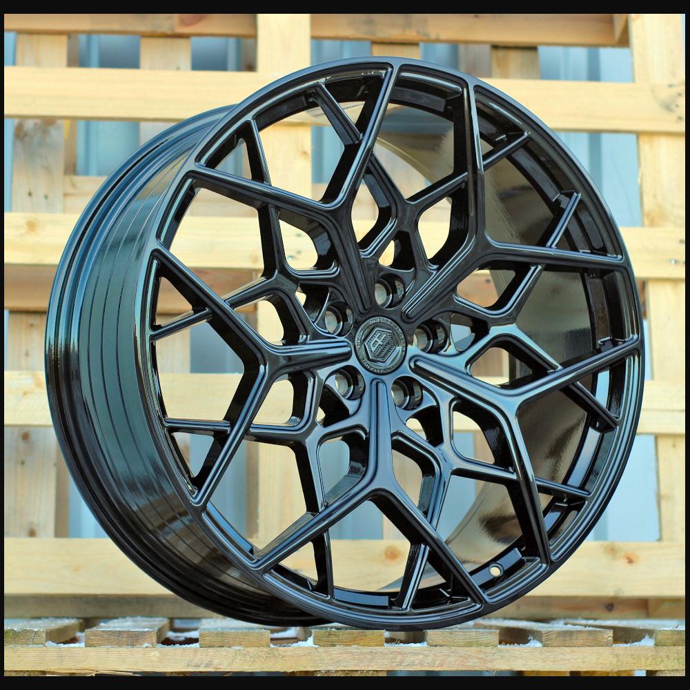 Wheel R23x10J  5X120  ET  38  72.6  HF5210  Gloss Black (GB)  For LAND  (P2)  (HYBRID FORGED)
