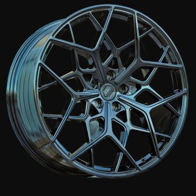 Jante R23x10J  5X120  ET  38  72.6  HF5210  Gloss Black (GB)  For LAND  (P2)  (HYBRID FORGED)