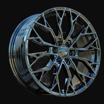 Felge R20x8J  6X120  ET  48  74.6  HF6119  Gloss Black (GB)  For FORD  (P2)  (HYBRID FORGED 1050KG)