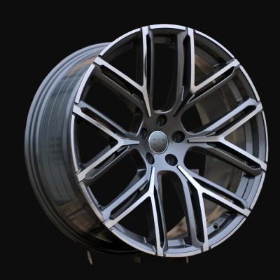 Ratlankis R22x10J  5X112  ET  18  66.5  HF736  Grey Polished (MG)  For AUD  (Z5)  (HYBRID FORGED New Model)