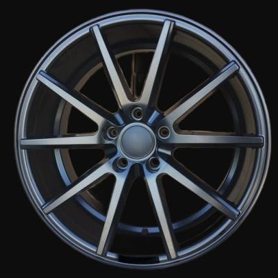 Cerchio R18x8J  5X108  ET  40  67.1  HX014  Black Half Matt (BLHM)  For HAXER  ((AKC 85 Eur))