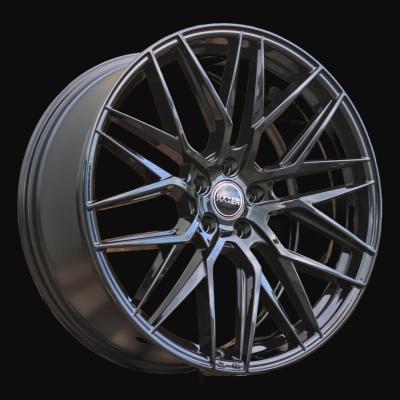 Cerchio R18x8J  5X108  ET  40  67.1  HX035  (B5902)  Black (BL)  For HAXER  (P2+K4)
