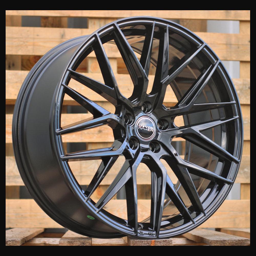 Wheel R19x8.5J  5X114.3  ET  40  73.1  HX035  (B5902)  Black (BL)  For HAXER  (P2+K4)