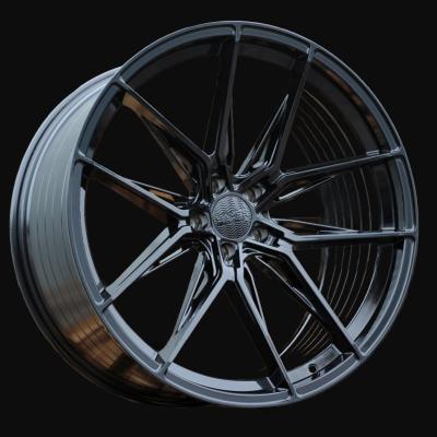 Cerchio R19x8.5J  5X108  ET  40  67.1  HX036  (A5581)  Black (BL)  For HAXER  (P)
