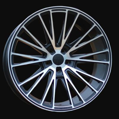 Ratlankis R20x8.5J  5X112  ET  26  66.6  HX040  Black Polished Half Matt+Powder Coating (MBHMPC)  For HAXER  (P1)  ())