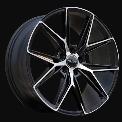 Ratlankis R19x8.5J  5X114.3  ET  40  73.1  HX043  Black Polished Half Matt (MBHM)  For HAXER  (K4)  ((AKC 105 Eur))