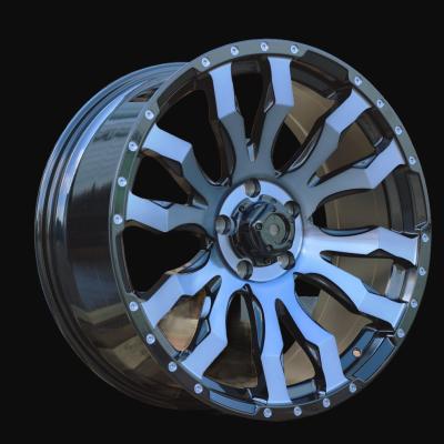 Felge R18x8.5J  6X139.7  ET  25  106.1  I0215B  Black+Double Tinted Face (BLDTF)  For 4X4  (K7)