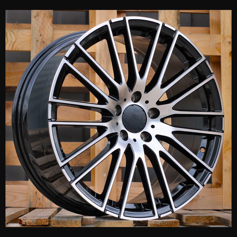 Wheel R19x8.5J  5X112  ET  35.5  66.6  I0341  Black Polished (MB)  For MER  (Z6)