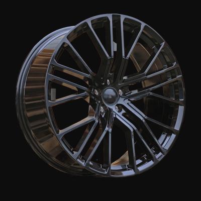 Felge R19x8.5J  5X112  ET  35  66.5  I0410  (F9808)  Black (BL)  For AUD  (K8)  (HYBRID FORGED)