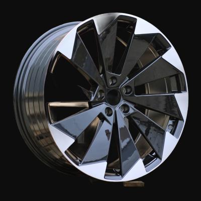 Felge R18x8J  5X112  ET  45  57.1  I1141  (YF1153)  Black Polished (MB)  For SKODA  (P1)  (HYBRID FORGED)