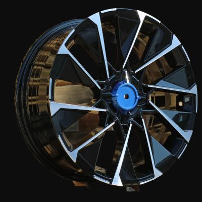 Cerchio R17x7J  4X100  ET  37  60.1  I2102  (HF2102)  Black Polished (MB)  For RENAU  (P2+M)  (HYBRID FORGED)