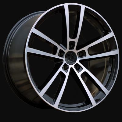 Cerchio R22x11.5J  5X130  ET  61  71.6  I3081F  Black Polished (MB)  For PORCH  (Z5)  (HYBRID FORGED Rear+Front)