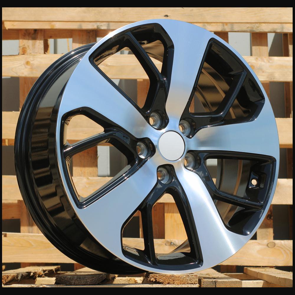 Wheel R18x7.5J  5X114.3  ET  52.5  67.1  I5390  Black Polished (MB)  For KIA  (P1)