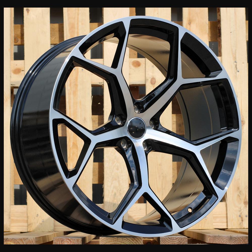 Wheel R19x8.5J  5X112  ET  35  66.5  I5598  (FBX112)  Black Polished (MB)  For AUD  (K7)  (HYBRID FORGED)