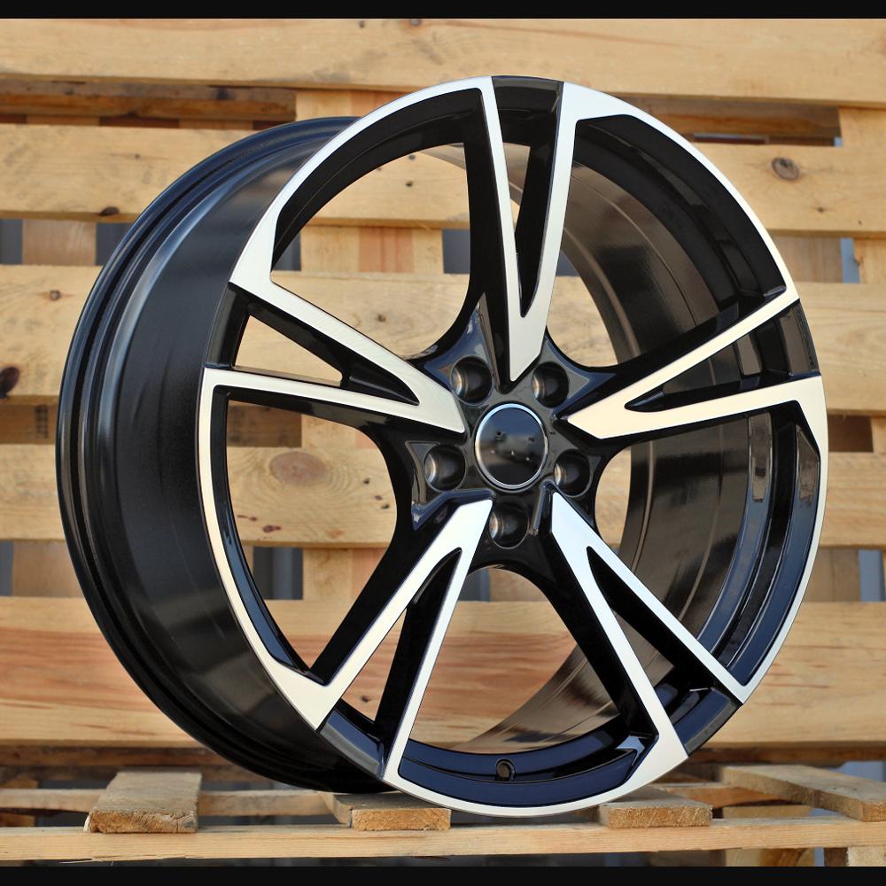 Wheel R18x8J  5X112  ET  39  66.5  I5642  Black Polished (MB)  For AUD  (K8)