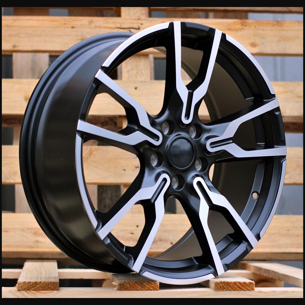 Wheel R18x7.5J  5X112  ET  45  66.6  I5662  Black Polished Half Matt (MBHM)  For BMW  (K7+Z3)  (X1/X2/MINI)