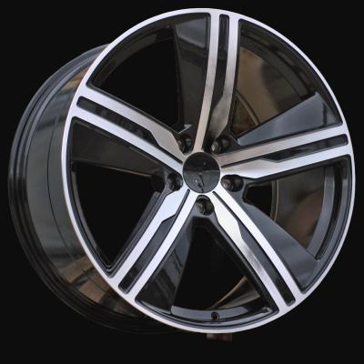 Cerchio R22x11J  5X130  ET  47  66.5  I5664  Black Polished (MB)  For PORCH  (A+Z5)  (NEW Macan II (XAB) Rear+Front)