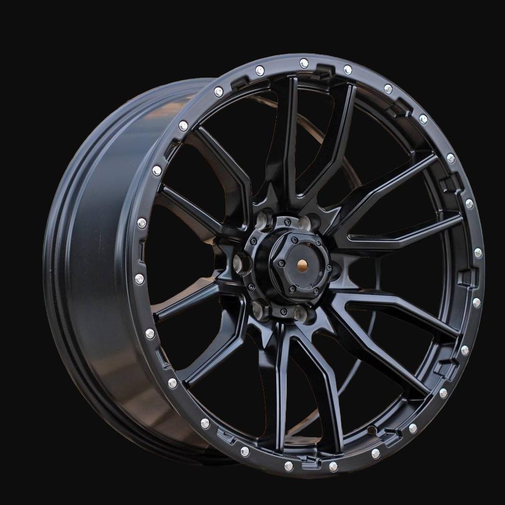 Ratlankis R18x9J  6X139.7  ET  10  106.1  I6098  Black Half Matt (BLHM)  For 4X4  (Z5)