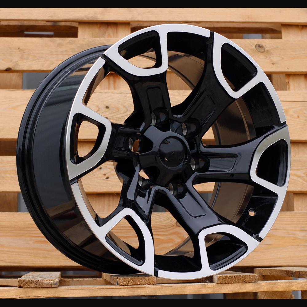 Wheel R18x9J  6X139.7  ET  12  106.1  I6126  Black Polished (MB)  For TOYOT  (P2)  (4X4)