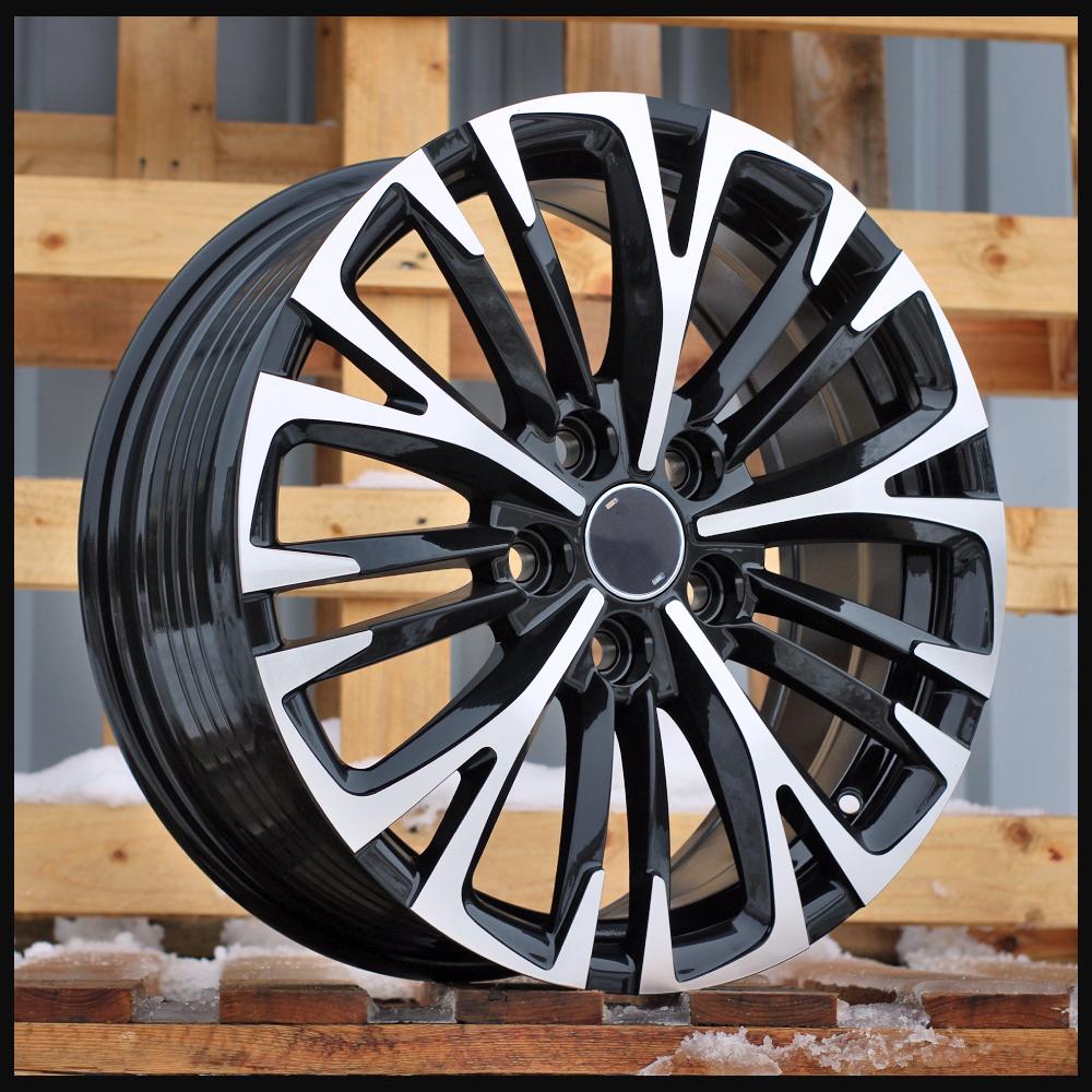 Wheel R18x7J  5X114.3  ET  50  60.1  IN3515F  Black Polished (MB)  For TOYOT  (Z7)  (HYBRID FORGED Yaris Cross)