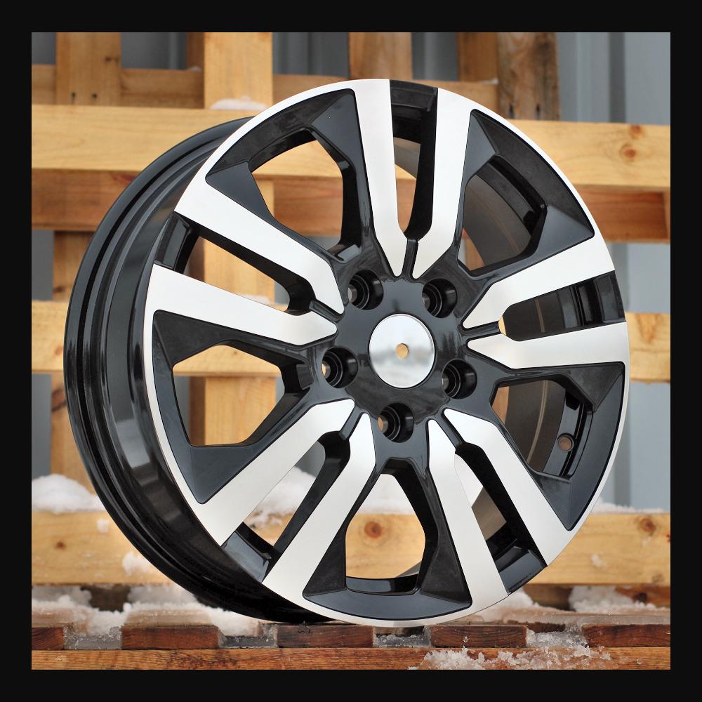 Wheel R17x6J  5X114.3  ET  50  66.1  IN3516F  Black Polished (MB)  For RENAU  (M)  (HYBRID FORGED (max 1250kg))