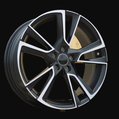 Ratlankis R17x7J  5X100  ET  46  57.1  IN3627F  Black Polished Half Matt (MBHM)  For SKODA  (Z5)  (HYBRID FORGED)