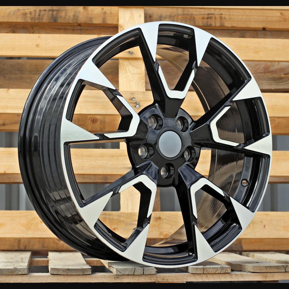 Wheel R18x7.5J  5X108  ET  50  63.3  IN3639F  Black Polished (MB)  For FORD  (K7)  (HYBRID FORGED (Kuga; Puma))