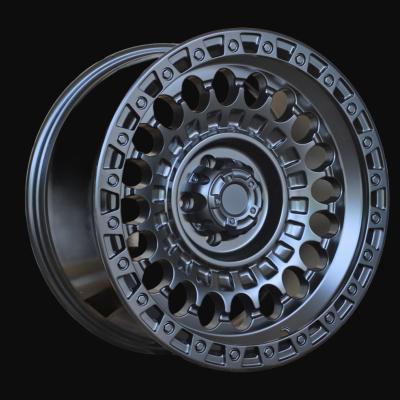 Cerchio R16x8.5J  6X114.3  ET  0  66.1  JT220  Black Matt (BM)  For 4X4  (K3)