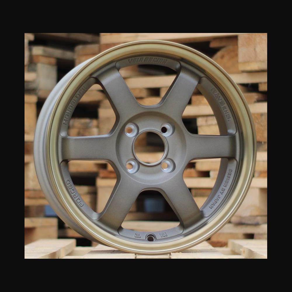 Wheel R15x7J  4X100  ET  35  73.1  L1615  Bronze (YY)  For RACIN  (K3)
