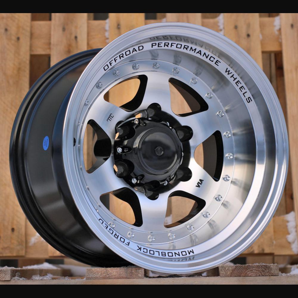 Wheel R16x8J  5X127  ET  0  87.1  L2156  Black Polished (MB)  For 4X4  (P1)