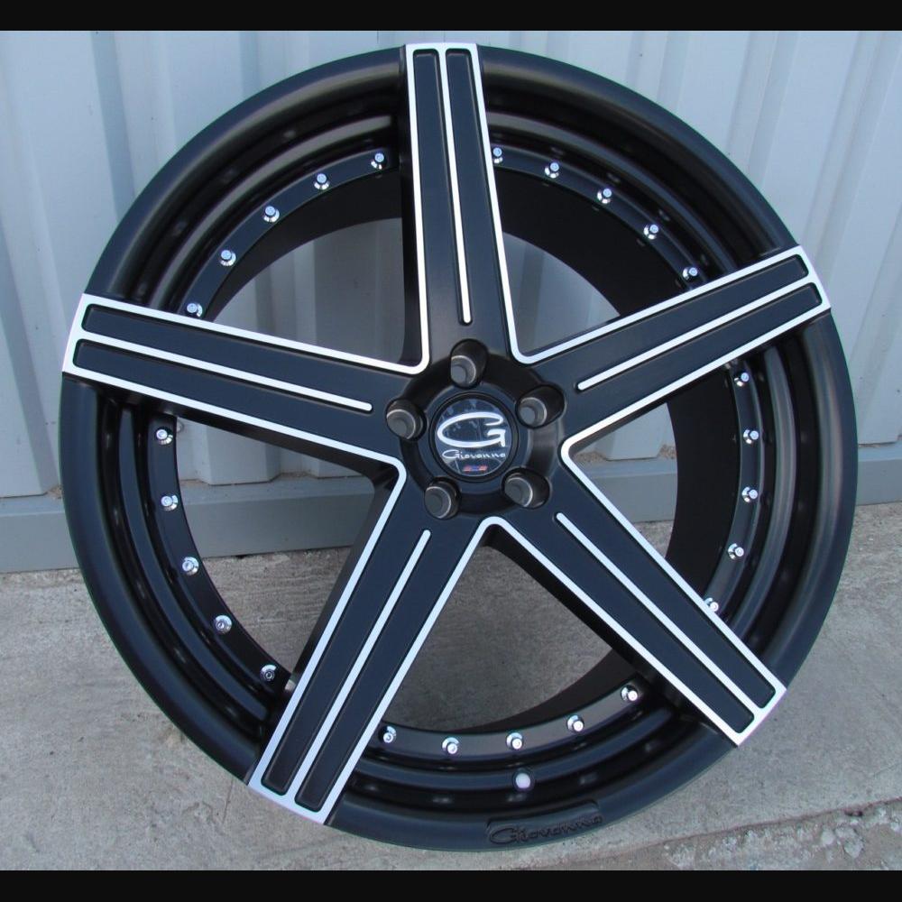 Wheel R22x10.5J  5X120  ET  35  74.1  LU960  (9602210512M)  Black Polished (MB)  For BMW  (K3)  ((AKC 130 Eur)(Rear+Front) Giovanna)