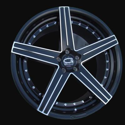 Felge R22x10.5J  5X120  ET  35  74.1  LU960  (9602210512M)  Black Polished (MB)  For BMW  (K3)  ((AKC 130 Eur)(Rear+Front) Giovanna)