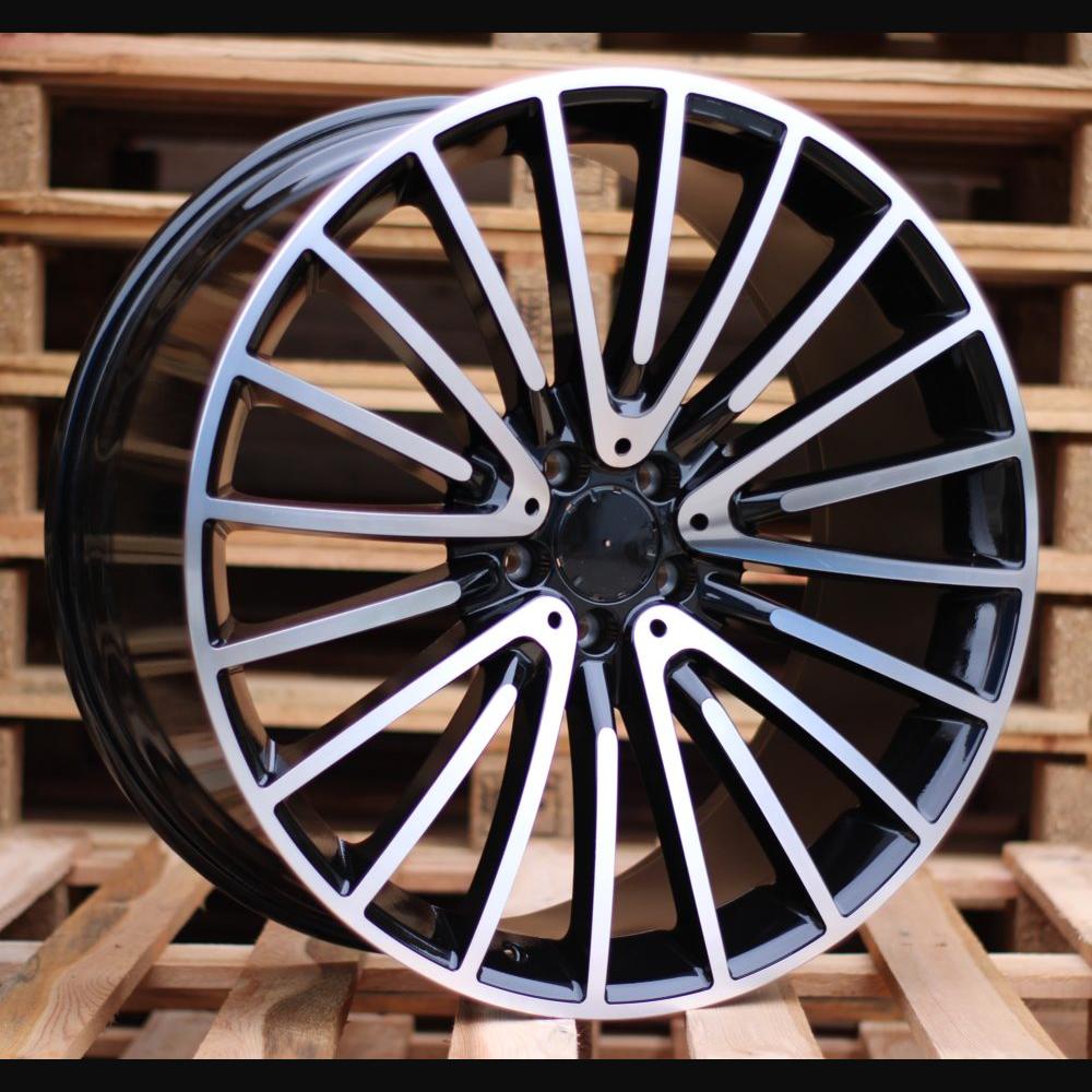 Wheel R22x10.5J  5X112  ET  40  66.6  MR532  (IN0235)  Black Polished (MB)  For MER  (Z6)  (REAR+FRONT)