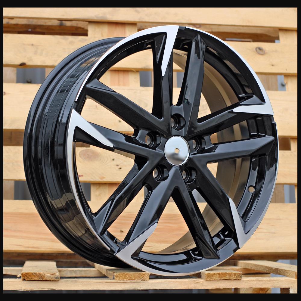 Wheel R18x7J  5X114.3  ET  50  60.1  SF501  Black Polished (MB)  For TOYOT  (K7+Z7)  (HYBRID FORGED)