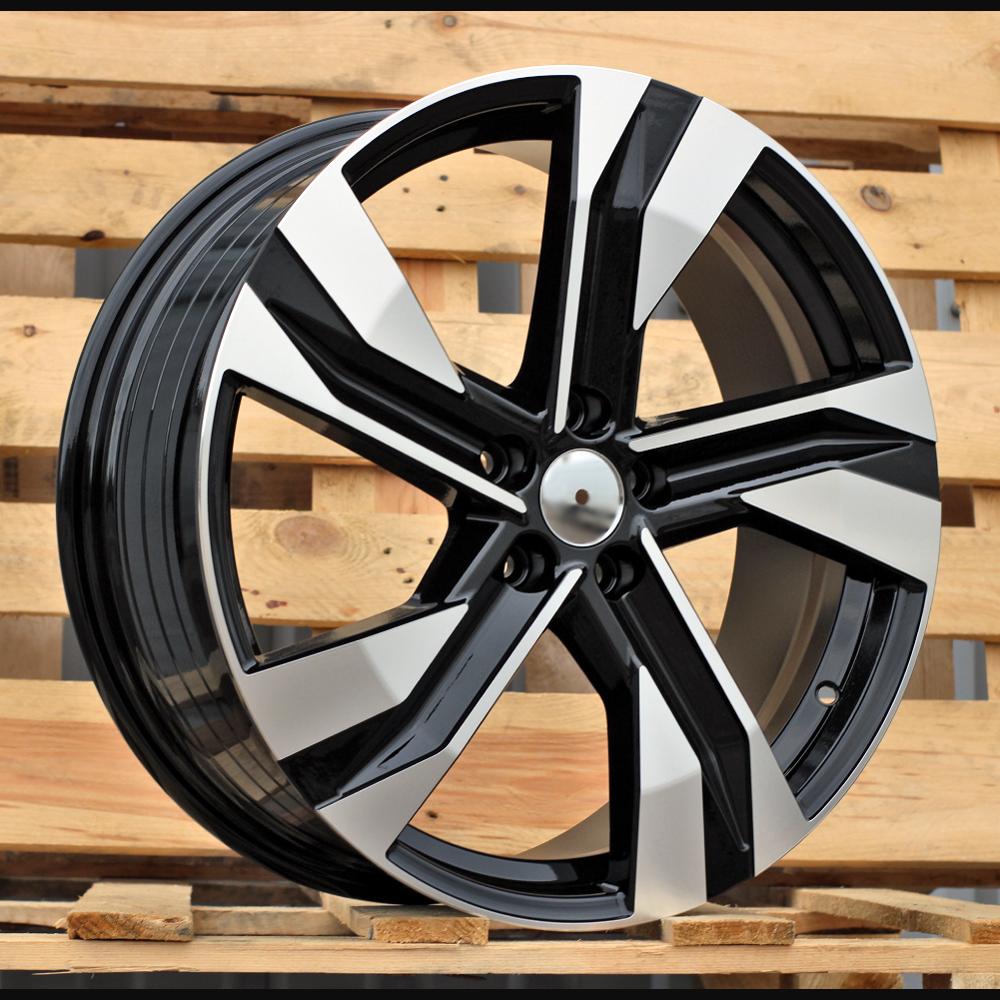 Wheel R20x8J  5X108  ET  50.5  63.4  SF502  (YF5695)  Black Polished (MB)  For VOLVO  (K7)  (HYBRID FORGED)