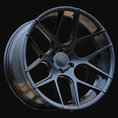 Ratlankis R20x9J  5X120  ET  15  74.1  SSA03  (HX022)  Black Half Matt (BLHM)  For HAXER  (Z7+Z1)  (Rear+Front)