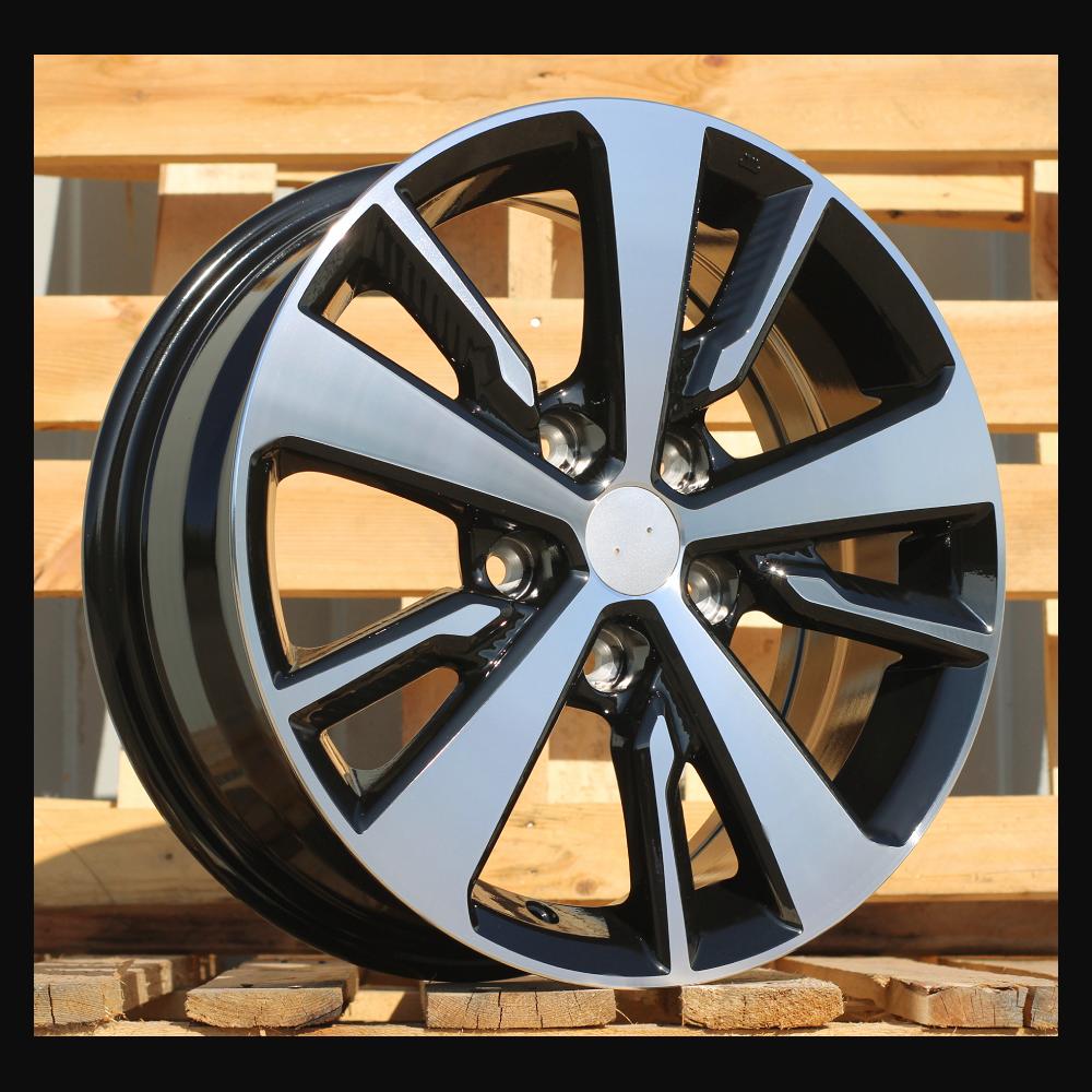 Wheel R16x6.5J  5X114.3  ET  40  66.1  TL0400  Black Polished (MB)  For NISS  (R)