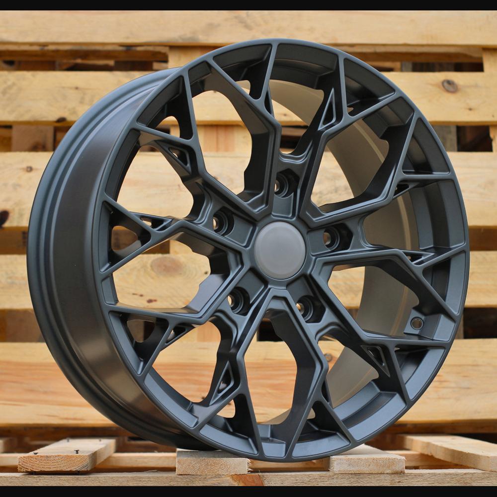 Wheel R20x8J  5X160  ET  50  65.1  X348  (HF266)  Grey Polished Matt (MGM)  For FORD  (P2)  (HYBRID FORGED 1050KG)